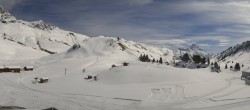 Archived image Webcam Panoramic view Salober base station 09:00