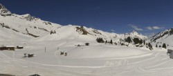 Archived image Webcam Panoramic view Salober base station 08:00