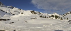 Archived image Webcam Panoramic view Salober base station 12:00