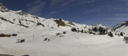 Archived image Webcam Panoramic view Salober base station 11:00