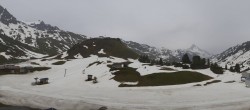 Archived image Webcam Panoramic view Salober base station 06:00