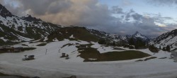 Archived image Webcam Panoramic view Salober base station 19:00