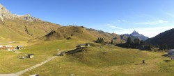 Archived image Webcam Panoramic view Salober base station 09:00