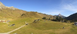 Archived image Webcam Panoramic view Salober base station 11:00