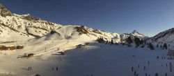 Archived image Webcam Panoramic view Salober base station 09:00