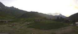 Archived image Webcam Panoramic view Salober base station 05:00