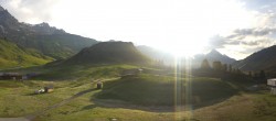 Archived image Webcam Panoramic view Salober base station 06:00