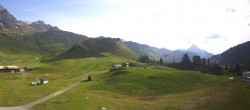 Archived image Webcam Panoramic view Salober base station 07:00