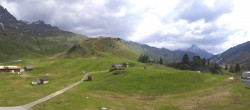 Archived image Webcam Panoramic view Salober base station 09:00