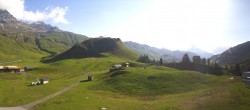 Archived image Webcam Panoramic view Salober base station 07:00