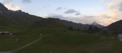 Archived image Webcam Panoramic view Salober base station 19:00