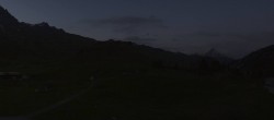 Archived image Webcam Panoramic view Salober base station 21:00