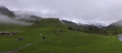 Archived image Webcam Panoramic view Salober base station 17:00