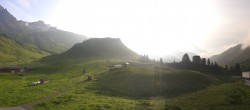 Archived image Webcam Panoramic view Salober base station 01:00