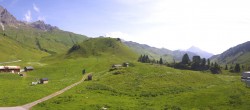 Archived image Webcam Panoramic view Salober base station 04:00