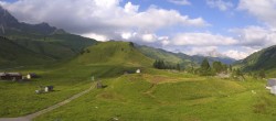 Archived image Webcam Panoramic view Salober base station 17:00