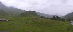 Archived image Webcam Panoramic view Salober base station 17:00