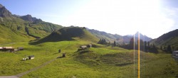 Archived image Webcam Panoramic view Salober base station 02:00