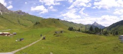 Archived image Webcam Panoramic view Salober base station 06:00