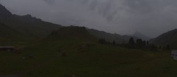 Archived image Webcam Panoramic view Salober base station 06:00