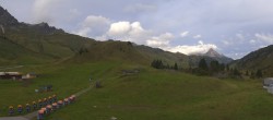 Archived image Webcam Panoramic view Salober base station 17:00