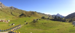 Archived image Webcam Panoramic view Salober base station 09:00