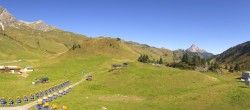 Archived image Webcam Panoramic view Salober base station 13:00