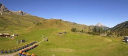Archived image Webcam Panoramic view Salober base station 15:00