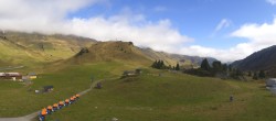 Archived image Webcam Panoramic view Salober base station 11:00