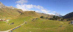 Archived image Webcam Panoramic view Salober base station 13:00