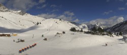 Archived image Webcam Panoramic view Salober base station 13:00