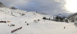 Archived image Webcam Panoramic view Salober base station 07:00