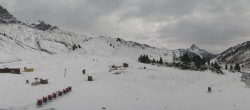 Archived image Webcam Panoramic view Salober base station 09:00