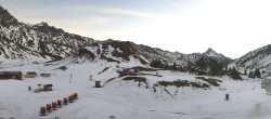 Archived image Webcam Panoramic view Salober base station 06:00
