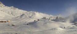 Archived image Webcam Panoramic view Salober base station 09:00