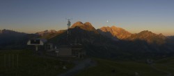 Archived image Webcam Panoramic view Warth Schröcken 00:00