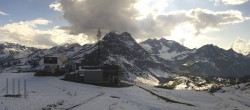 Archived image Webcam Panoramic view Warth Schröcken 15:00