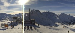 Archived image Webcam Panoramic view Warth Schröcken 13:00