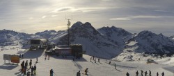 Archiv Foto Webcam Warth Schröcken - Panorama Saloberjet 13:00