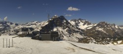 Archiv Foto Webcam Warth Schröcken - Panorama Saloberjet 10:00