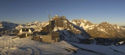 Archiv Foto Webcam Warth Schröcken - Panorama Saloberjet 06:00
