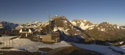 Archiv Foto Webcam Warth Schröcken - Panorama Saloberjet 07:00