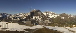 Archiv Foto Webcam Warth Schröcken - Panorama Saloberjet 08:00