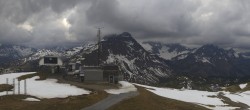 Archiv Foto Webcam Warth Schröcken - Panorama Saloberjet 15:00