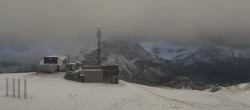 Archiv Foto Webcam Warth Schröcken - Panorama Saloberjet 05:00
