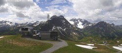 Archiv Foto Webcam Warth Schröcken - Panorama Saloberjet 11:00