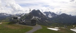 Archiv Foto Webcam Warth Schröcken - Panorama Saloberjet 15:00