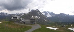Archiv Foto Webcam Warth Schröcken - Panorama Saloberjet 17:00