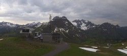 Archiv Foto Webcam Warth Schröcken - Panorama Saloberjet 05:00