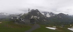 Archiv Foto Webcam Warth Schröcken - Panorama Saloberjet 13:00